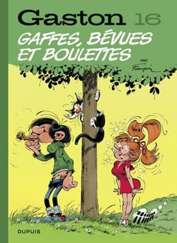 Gaston - Tome 16 - Gaffes, bévues et boulettes - Edition 2018