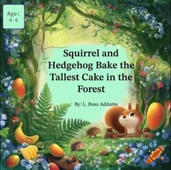 Squirrel and Hedgehog Bake the Tallest Cake in the Forest