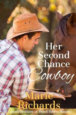 Her Second Chance Cowboy - Carsen Brothers Sweet Clean Western Romance, #4