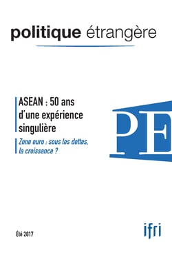ASEAN : 50 ans d'une expérience singulière - Zone euro : sous les dettes, la croissance ?