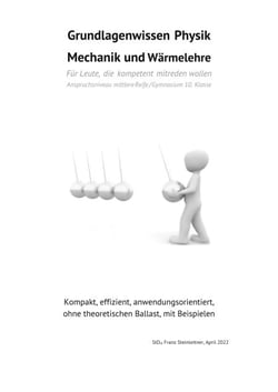 Grundlagenwissen Physik - Mechanik und Wärmelehre