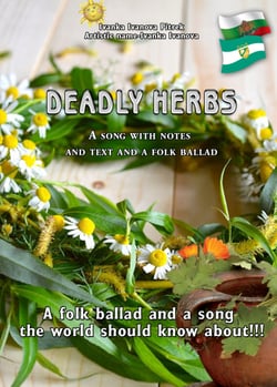 Deadly herbs - A song with notes and text and a folk ballad