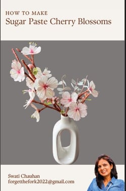 Sugar Paste Cherry Blossoms - Sugar Paste Flowers, #1