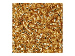 Perles Miyuki Delicas 11/0 - Tube de 7 g - Color DB-42 transparent silver lined - Créalia