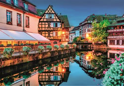 Puzzle 500 pièces - High Quality Collection - Vieille ville Strasbourg