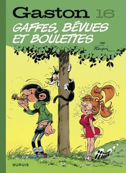 Gaston - Tome 16 - Gaffes, bévues et boulettes - Edition 2018