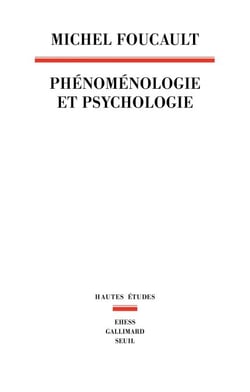 Phénoménologie et Psychologie - 1953-1954