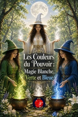 Les Couleurs du Pouvoir : Magie Blanche, Verte et Bleue - Les livres du cercle secret