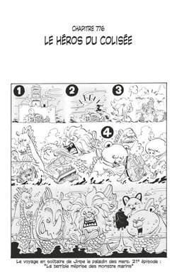 One Piece édition originale - Chapitre 776 - Le héros du colisée