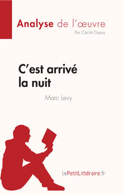 C'est arrivé la nuit de Marc Levy (Analyse de l'œuvre) - Résumé complet et analyse détaillée de l'oeuvre