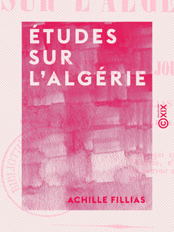 Études sur l'Algérie - Questions du jour