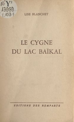 Le cygne du lac Baïkal