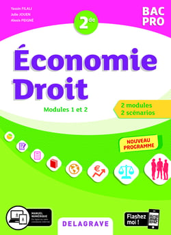 Économie-Droit 2de Bac Pro (2020) - Pochette élève