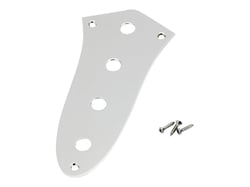 JAZZ BASS® CONTROL PLATE, 4-HOLE (CHROME)