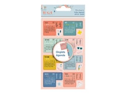 18 stickers onglets Agenda 2019 -2020 - Oh la la