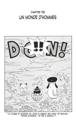 One Piece édition originale - Chapitre 755 - Un monde d'hommes