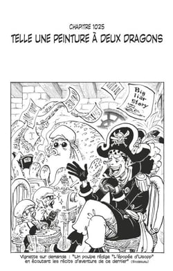 One Piece édition originale - Chapitre 1025 - Telle une peinture à deux dragons
