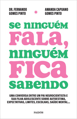 Se ninguém fala, ninguém fica sabendo - Uma conversa entre um pai neurocientista e sua filha adolescente sobre autoestima, expectativas, limites, escolhas, saúde mental...