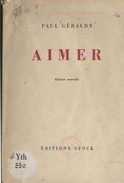 Aimer - Pièce en trois actes