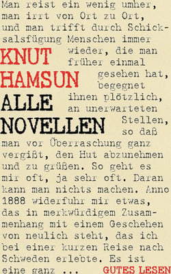 Knut Hamsun - Alle Novellen - Gesamtausgabe aller 33 Novellen