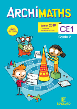 Archimaths : CE1 - fichier de l'élève - avec mémo des mathématiques (édition 2019)