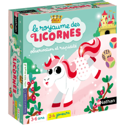 Le royaume des licornes - Jeu de société enfant - Nathan