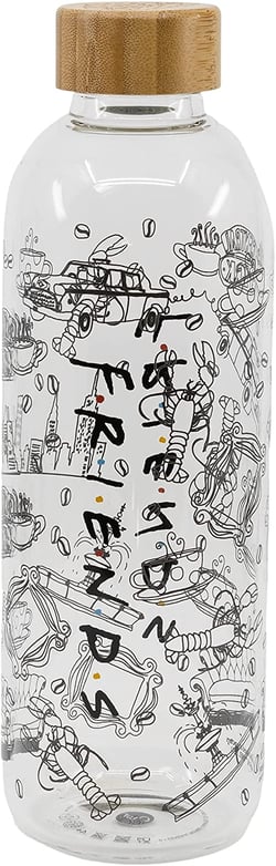 Bouteille en verre - Friends - 1030 ml - 25 cm