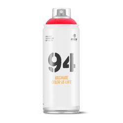 Bombe de peinture MTN 94 - Rouge fluo - 400ml