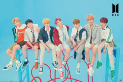 Poster Bts Blue