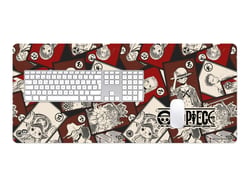 Tapis De Souris XL Faux Cuir Van Gogh - 35x60 Cm, Surface Lisse, Design Artistique, Pour Bureau Et Gaming