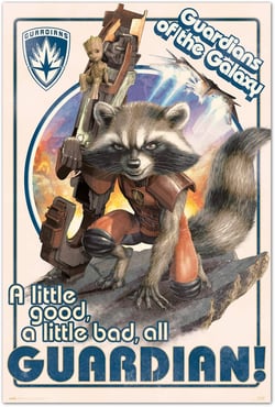 Poster Marvel Guardians of The Galaxy