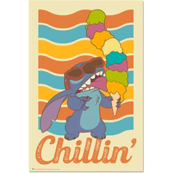 Lilo et Stitch - Chillin' - 61 x 91,5 cm