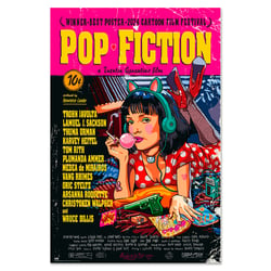 Poster Pop Fiction - Grupo Erik