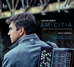 De Pablo, Luis de : Amicitia, Oeuvres pour accordéon / Inaki Alberdi