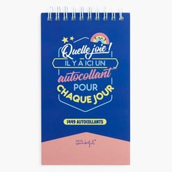 Bloc d'autocollants