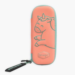 Trousse avec de relief - Licorne - MRWONDERFUL - Rose