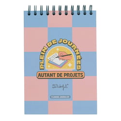 Planning journalier vertical - Plein de journées, autant de projets - Mr Wonderful