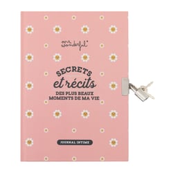Journal intime - Secrets et récits des plus beaux moments de ma vie