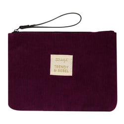 Pochette Mr Wonderful - Trendy & rebel - Aubergine
