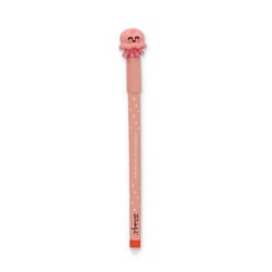 Stylo effaçable Mr Wonderful - Bo-Bo méduse - Orange - Pointe moyenne