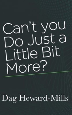 Can't You Do Just a Little Bit More? - Work of Ministry, #11