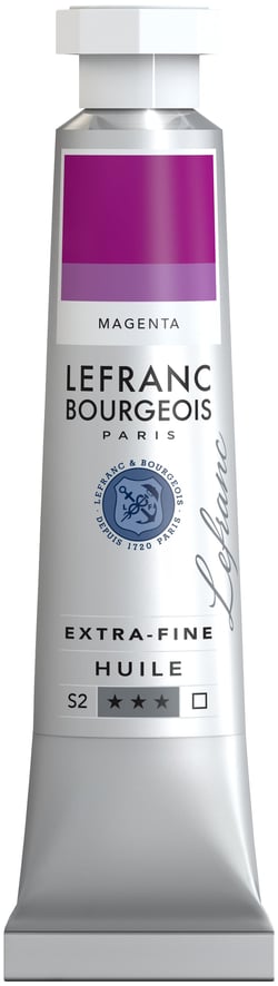 Peinture à l'huile Lefranc Bourgeois - Extra-fine - 20ml - Magenta