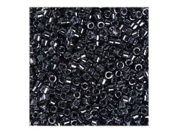 Perles Miyuki Delicas 11/0 - Tube de 7 g - Color DB-1 métallic - Créalia