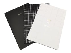 3x carnets A5 - 32p - CHIC - Cultura