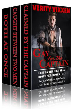 Gay For The Captain: Lust On The High Seas Bundle (Books 1,2 &amp;3) - Lust On The High Seas