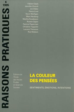 La couleur des pensées - Sentiments, émotions, intentions