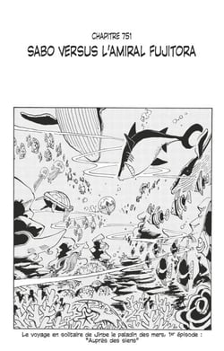 One Piece édition originale - Chapitre 751 - Sabo versus l'amiral Fujitora