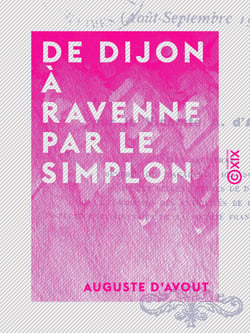 De Dijon à Ravenne par le Simplon - Août-Septembre 1906