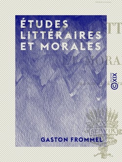 Études littéraires et morales