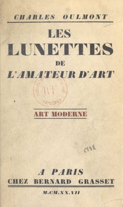 Les lunettes de l'amateur d'art (2) - L'art moderne